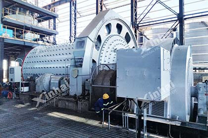 ball mill in lithium processing plant